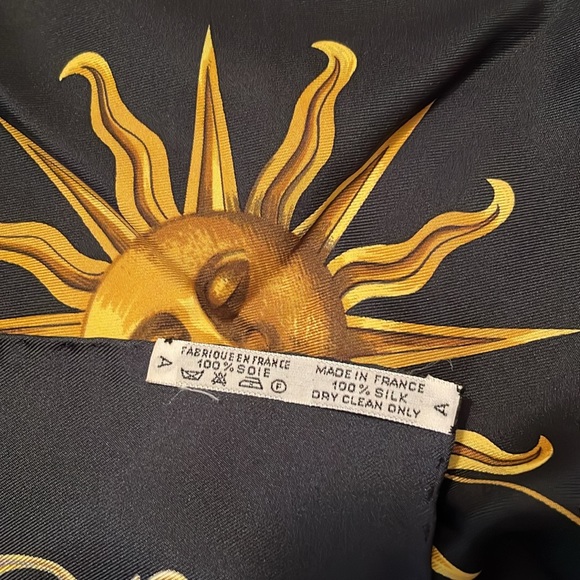 Hermès ASTROLOGIE DIES ET HORE scarf 90 ☀️ ⭐️ - Picture 9 of 10